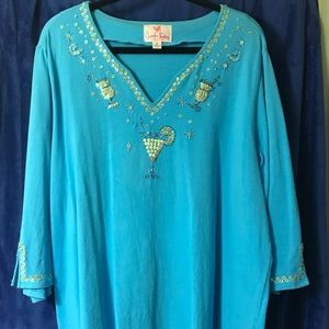 Quicker Factory Sequined Top